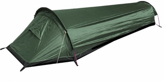 1인용 백패킹 텐트 캠핑 초경량 쉘터 자동차 여행 야외 배낭 낚시 방수 침낭 사이클링, GREEN