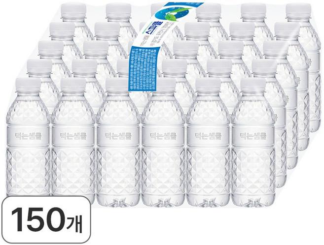 스파클 무라벨 천연암반수 안전한생수 깨끗한물 미네랄워터, 200ml, 150개