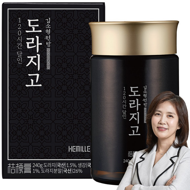 김소형원장 도라지청 120시간 달인 도라지고, 240g, 1개