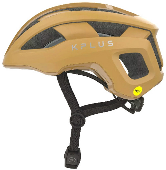 KPLUS NOVA 公路車安全帽 Mips Air Node系統, 芥末黃,S(53-56cm), 1個