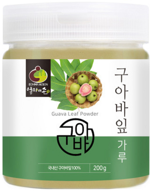 국내산 구아바잎 가루, 200g, 1개
