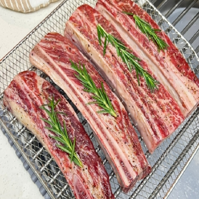 baradun(바라던) 캠핑 우대갈비 1kg x 1팩 + 소스증정, 우대갈비+소스류3종