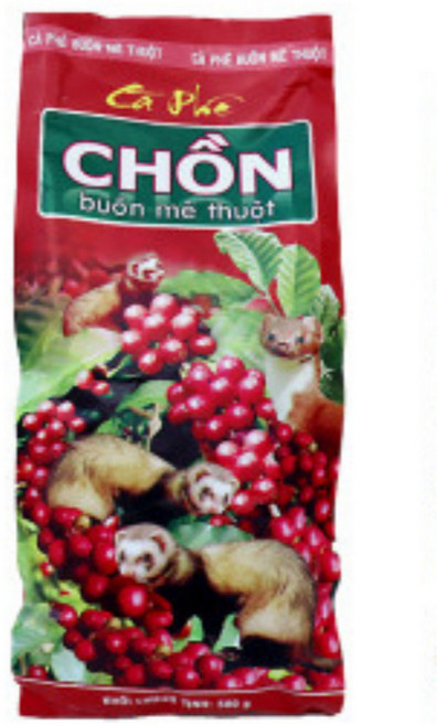 Buon Me Thuot 족제비 커피 분쇄형, 500g, 1개, 핸드드립