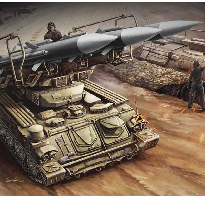 TRUMPETER SAM-6 Antiaircraft Missile 1/35 (00361), 1개