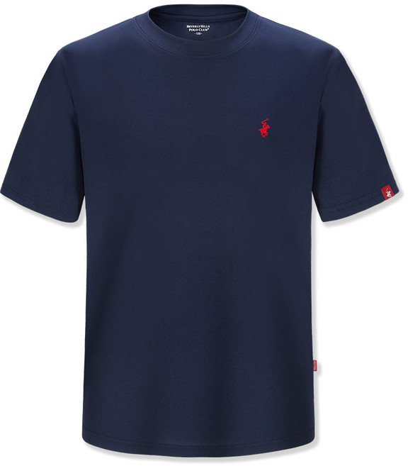 비버리힐즈폴로클럽 쿨에버 스판 남여공용 통기성 라운드 반팔 티셔츠 TPW-005