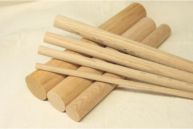 레드오크목봉 10mm 300/600/900/1200/1500 DIY 나무봉, 3개, 1200mm - 쿠팡