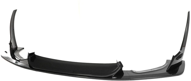 BMW F80 M3 F82 F83 M4 2015 2016-2020 6PCS 앞 범퍼 립 스포일러 스플리터 자동차 액세서리 바디, 01 Carbon Fiber Print