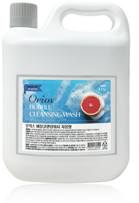 오릭스 거품비누(자몽) 4.1Kg 핸드워시/손세정제/비누, 1개