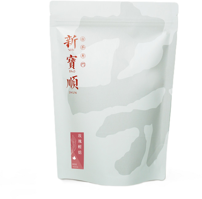新寶順 玫瑰輕焙三角立體茶包 (台灣茶葉專門 玫瑰花茶 三角茶包), 3.5g, 1個, 9個裝