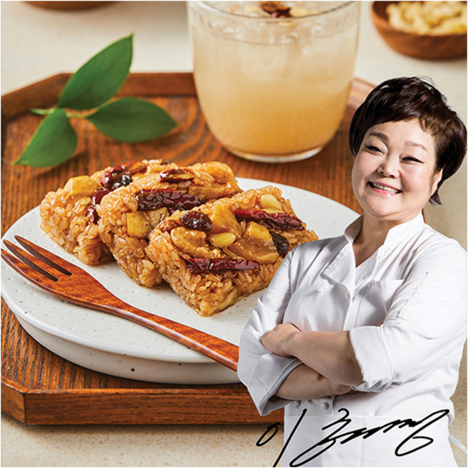 [키친스토리] 빅마마 이혜정의 아주 맛있는 약밥 40g*20개입*3팩 (총 2.4kg/60개입), 1세트, 2.4kg