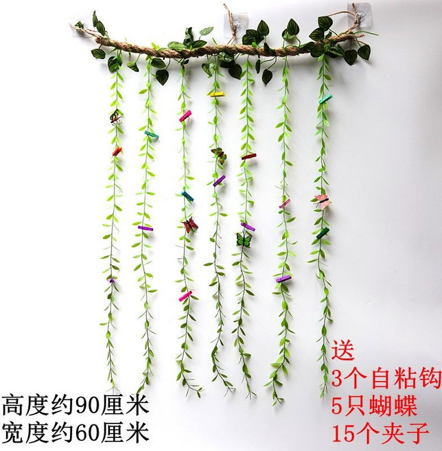 仿真樹藤掛照片牆裝飾, 60厘米創意裝飾（送三重禮）