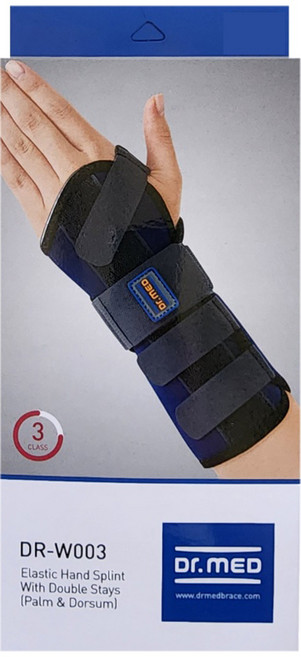 닥터메드 W003 손목 보호대 의료기기 왼손 오른손 아대, 1개