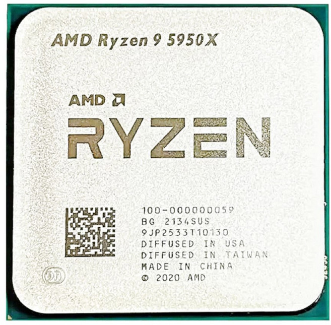 AMD 라이젠 R9 L3 100 64M 32스레드 7NM 프로세서 CPU 5950X AM4 16코어 소켓 000000059 GHZ