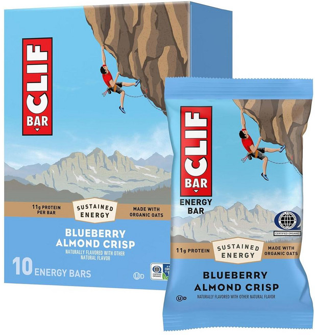 CLIF Bar 에너지 프로틴 바 블루베리 아몬드 크리스피