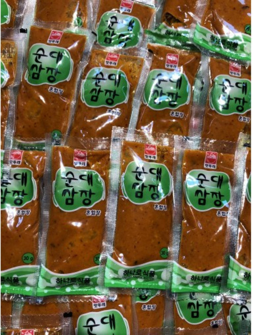 [맛뚜레] 1회용 순대쌈장 (30g+100ea) 3kg, 30g, 1개