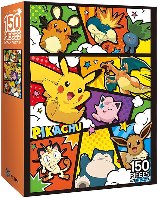 포켓몬스터 직소 퍼즐 150 포켓몬 코믹아트, 예림당, 예림당편집부