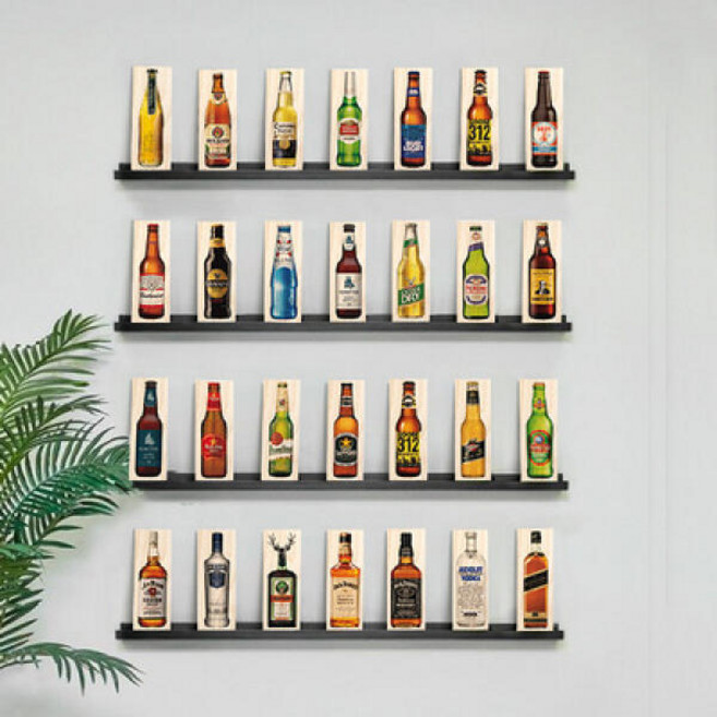 아트박스/모두의팩토리 세계맥주 우드 데코 (병) 100x280x6mm 75종, 39.스텔라아르투아