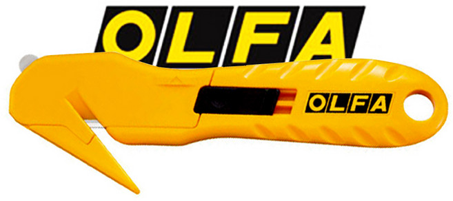 올파 밴딩끈 랩 커터칼 포장끈 박스컷팅 안전칼 SK-10, 혼합색상, 1개