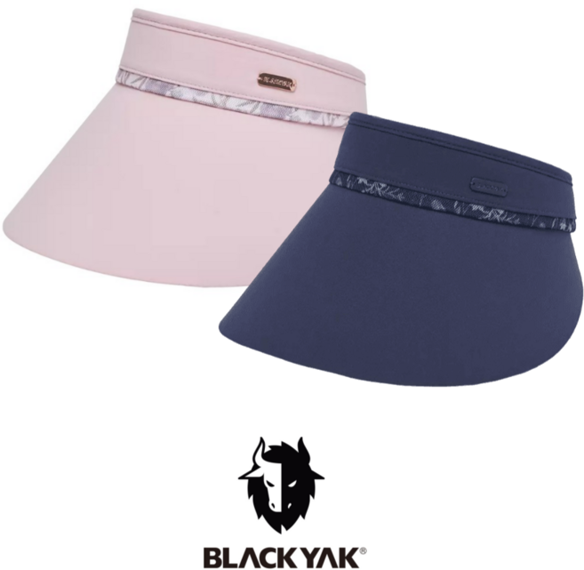 [국내 매장판] 블랙야크 여성 썬캡 UV차단 선캡 선바이저 여자 썬바이저 모자