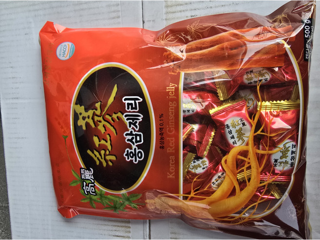 홍삼잴리, 1개, 500g