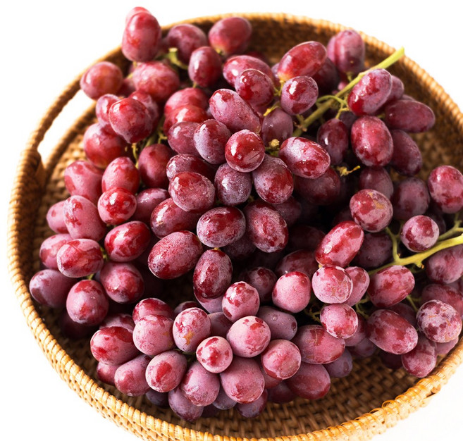 [더리얼파머스] 수입산 고당도 크림슨 적포도 씨없는 포도, 1개, 1kg