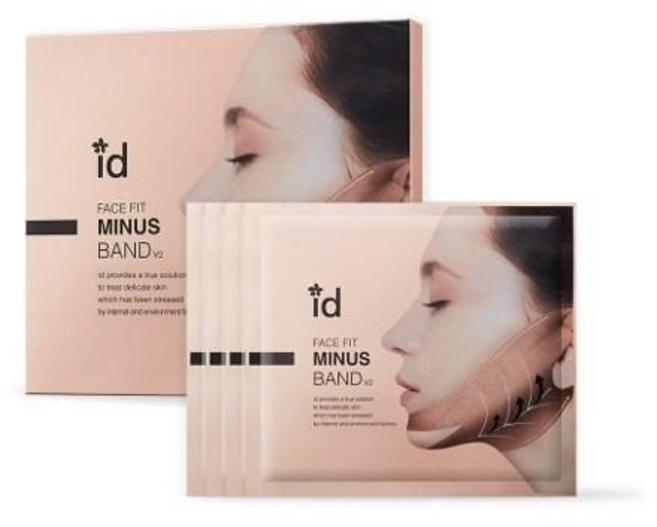 아이디 페이스핏 마이너스 밴드 브이2 11g x 4매 1상자, 4개입, 1개
