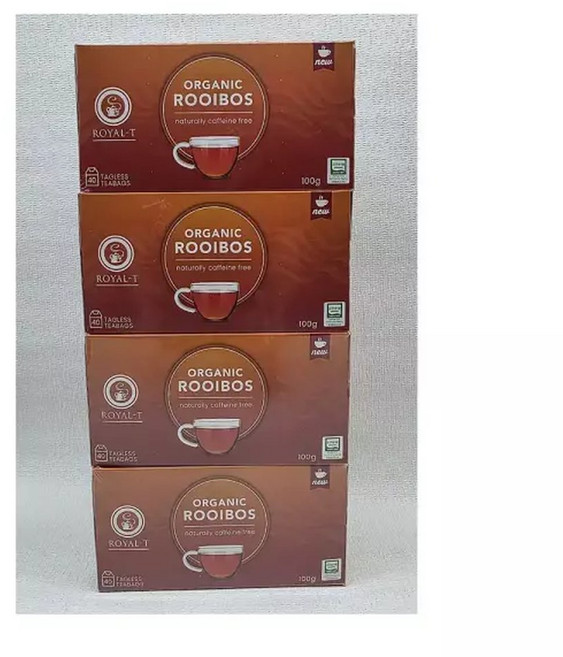 로얄티 유기농 루이보스티 40개 4박스 160티백 코스트코, 100g, 160개입