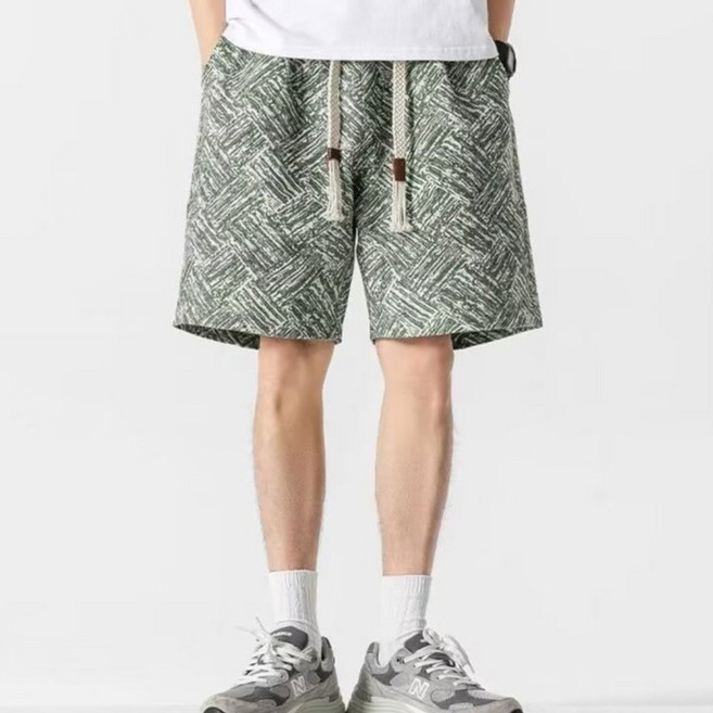 短褲男 美式復古 港風 休閒 夏季薄款 直筒