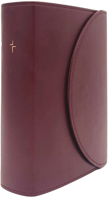 휴대용 성경책 개역개정 성경전서 새찬송가 미니 지갑식 커버, 지갑형_미니_합본_버건디