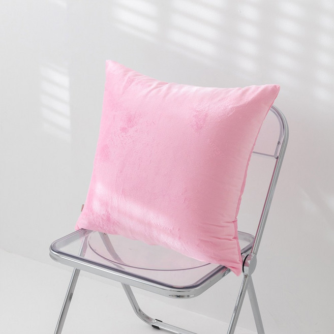 따뜻한 국산 극세사 겨울 쿠션커버 7colors