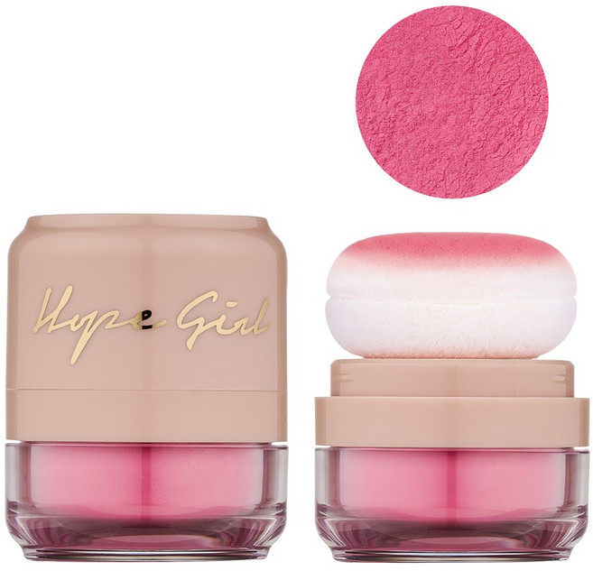 호피걸 3D 파우더 블러셔 5g, 01 섹시로즈, 1개