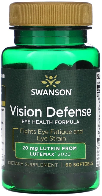 Swanson 비전 디펜스 소프트젤 60정, 1개 - 쿠팡