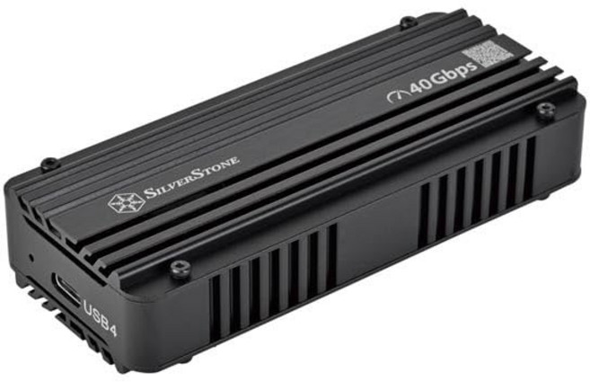 Silverstone M.2 SSD 케이스 SST-MS12B-40G 국내 정규 대리점품, 1개
