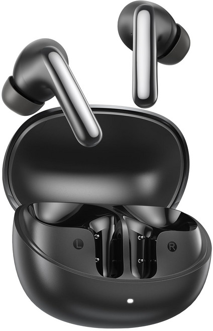 QCY MeloBuds N60 56dB LDAC Bluetooth6.0 무선 이어폰 노이즈 캔슬링 듀얼드 드라이버