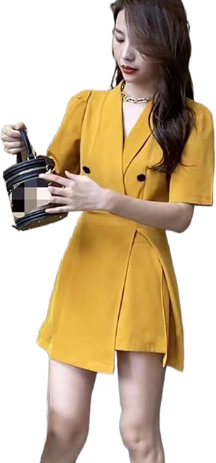 셀럽당 세트 패션 슈트 디자인 기질 정장 원피스 반바지 투피스