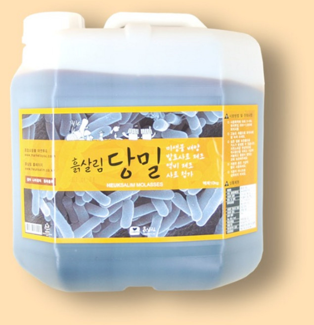 [발효보조제] 흙살림 당밀 10kg, 1개