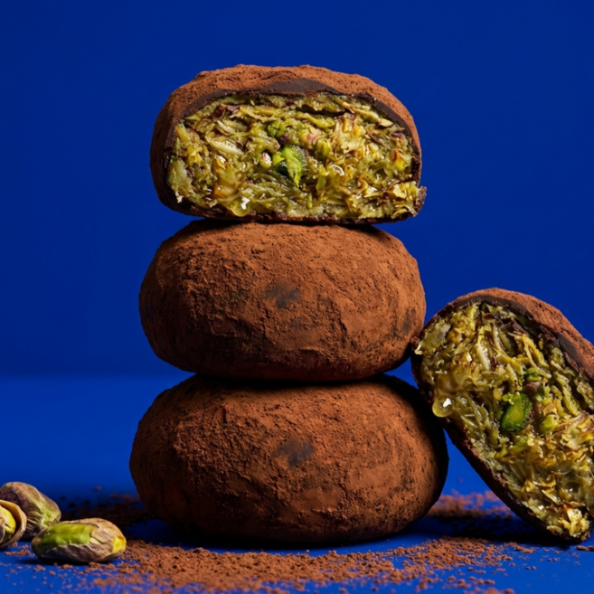 수제 두바이 쫀득쿠키 두쫀쿠, 4개, 50g