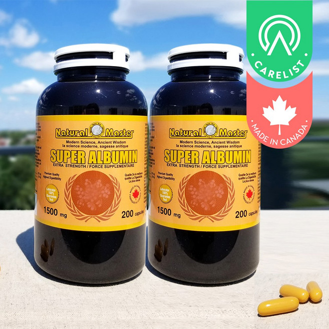 [내츄럴마스터] 슈퍼 알부민 1 500mg 200c * 2개, 400정, 1개