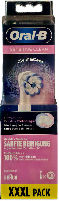 오랄비 센시 울트라씬 칫솔모 10개입, EB60-10, 1개