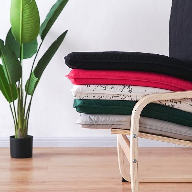 이케아 마켓비 흔들의자 교체 쿠션 방석, 오프화이트 130X55 (의자 제외), 오프화이트 130X55 (의자 제외), 1개