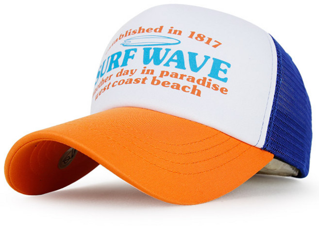 메쉬캡 파라다이스 서프 1817 여름모자 망사 시원한 모자 트러커 워터파크