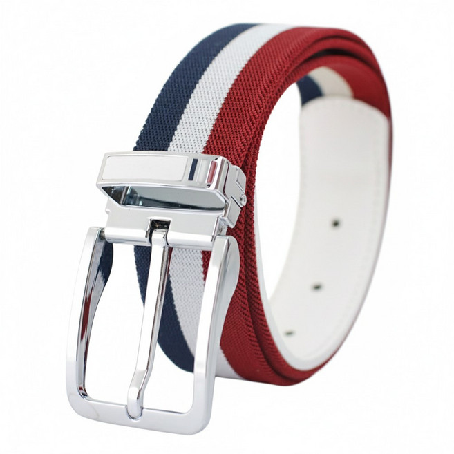 카시니 이탈리아 천연 통가죽 스판 벨트 남성 여성 골프 스포츠 라인 편한 허리띠 (CSBTSP001) <국내생산>