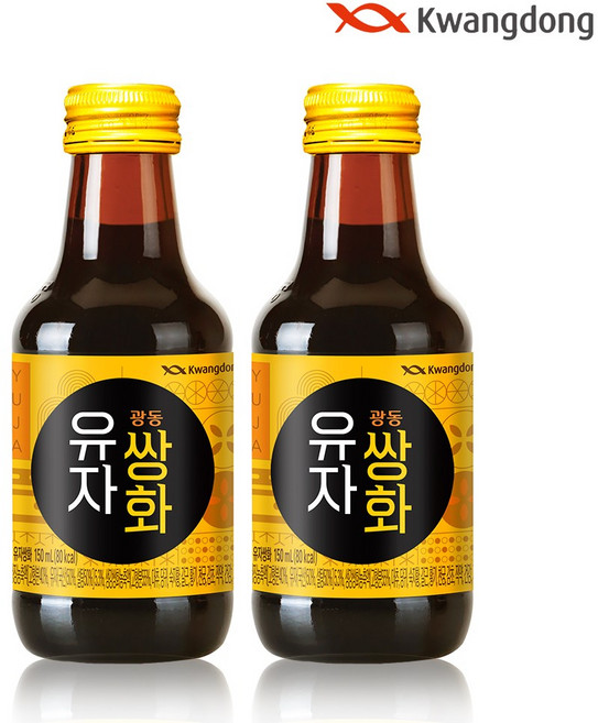 광동 유자쌍화, 150ml, 40개