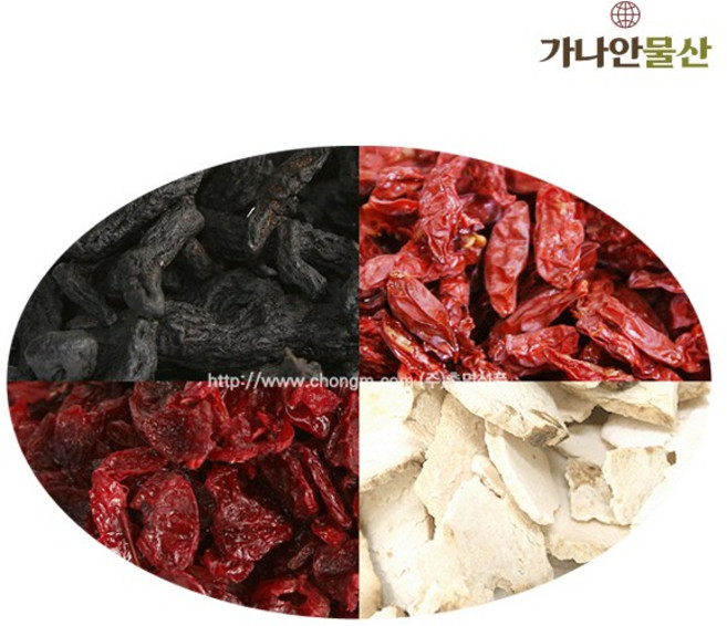 숙지황산수유구기자차 재료세트 한방차재료세트, 1개, 250g