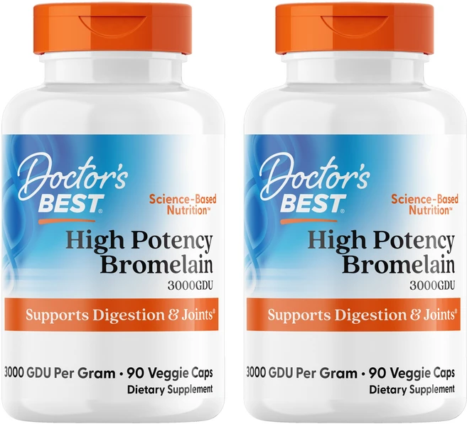 닥터스베스트 하이 포텐시 브로멜라인 3000GDU 500mg 베지 캡, 90정, 2개 - 쿠팡