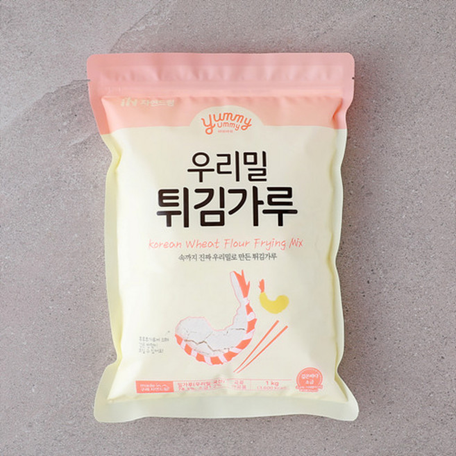 자연드림 우리밀 튀김가루 1kg, 1개