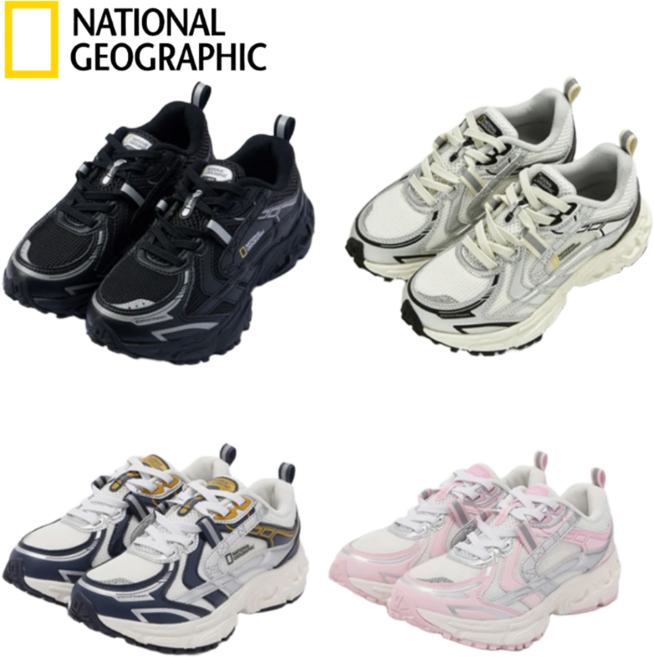 [매장발송] 내셔널지오그래픽 키즈 운동화 가볍고 통기성 우수 학생 신발 강력추천
