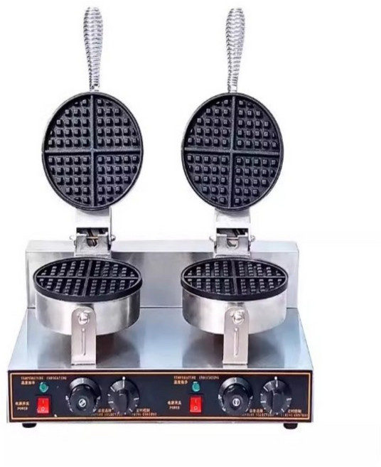 업소용 와플기계 대형 2구 전기 카페 60hz 220v