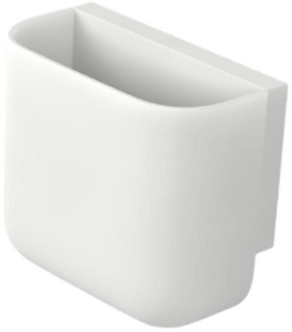 GHSHOP 아이스크림 스쿱 홀더 아이스 스쿱 랙 박스 주방 가젯 보관 정리함 냉동실 조리대 가전제품 액세서리 바, ABS, 하얀색