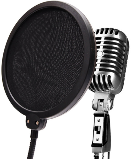 뉴엔 바버 마이크 팝필터, U80, 블랙